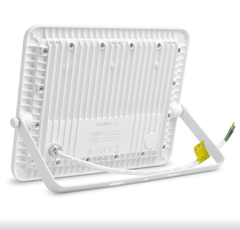 LED Прожектор 100W 5000К 220V білий VL-F2e-1005W Videx Житомир - изображение 4