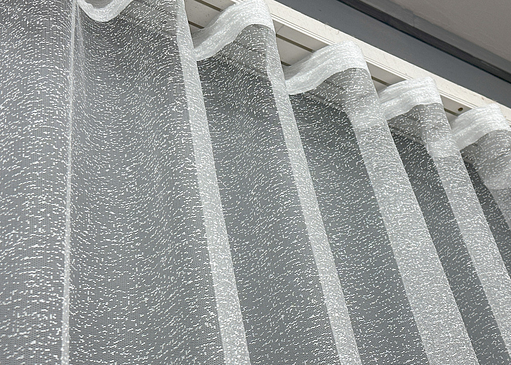 Тюль жаккард, цвет молочный 1644т Киев - изображение 7