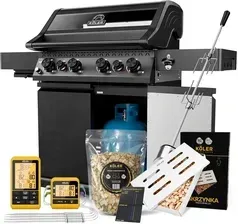 Гриль Zestaw do wędzenia grill gazowy koler krone s1 black – rozszerzony Київ