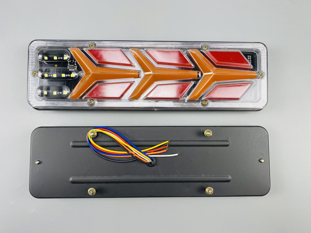 Багатофункціональний задній ліхтар для вантажівки світлодіодний ходовий ліхтар з динамічним індикатором Мукачево - фото 5