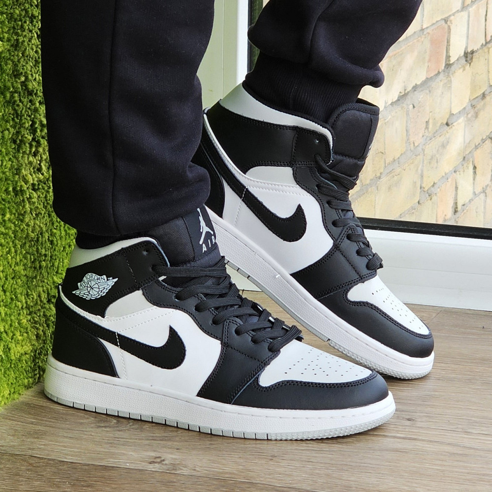 Высокие Термо Кроссовки Nike AIR Jordan Белые Мужские Еврозима Джордан Найк Кожаные (размеры: 41,42,43,44,45) Днепр - изображение 2