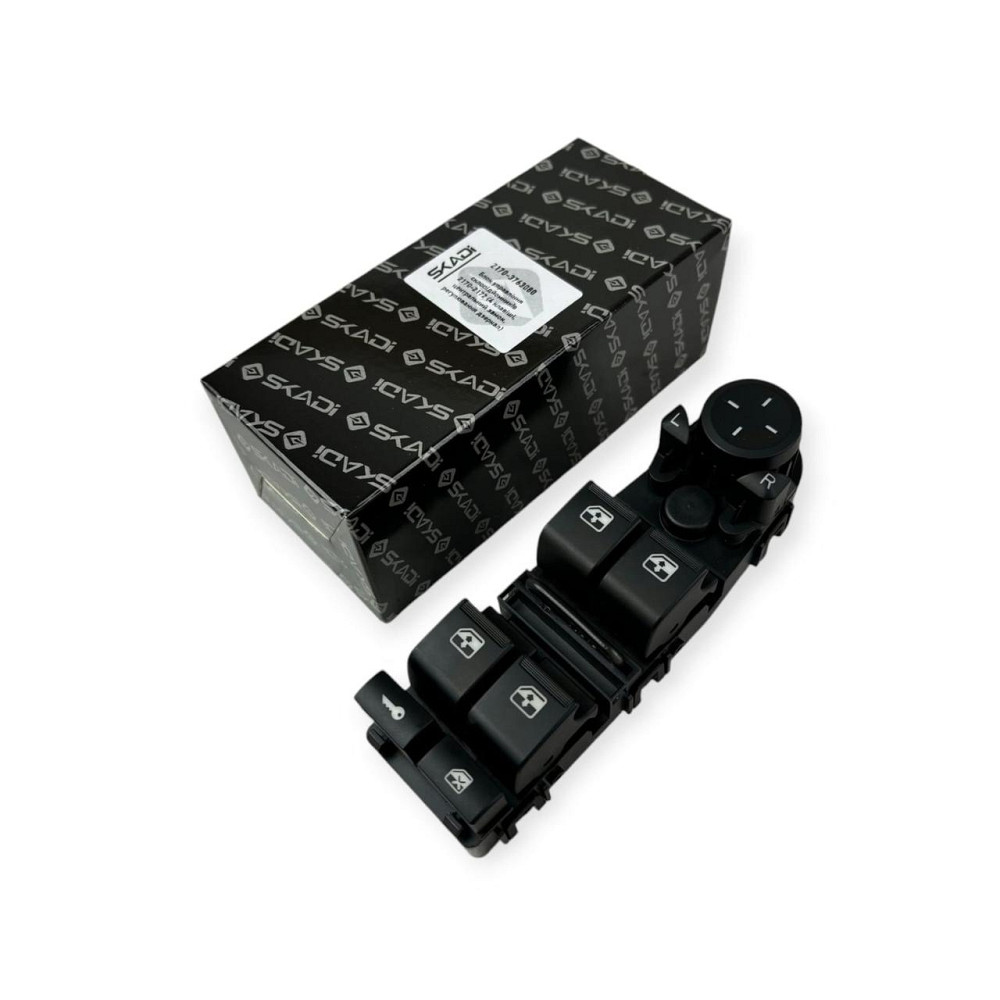 Блок стеклоподъемников 2170 (4 клавиши, центральный замок, регулировка зеркал, блокировка стекл) управления Мукачево - изображение 6