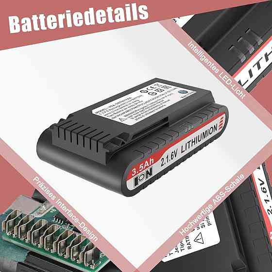 Акумулятор KUNLUN 21.6V 3500mAh для пилососів Samsung Jet 75 90 Complete/Elite/Pet Extra, змінний, л Київ