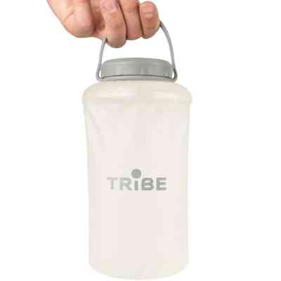 Пляшка для води Tribe Soft Bottle 1 л TPU м&apos;яка crystal-white (T-FE-0023-crystal-white) Вінниця