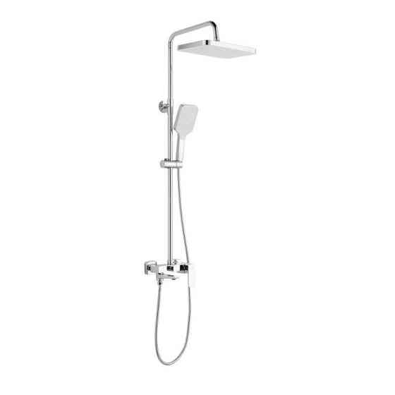 Душова система латунна універсальна Lidz Orion 1030 на три споживачі (з виливом) (k35) LDORI1030CRM48092 Chrome Київ