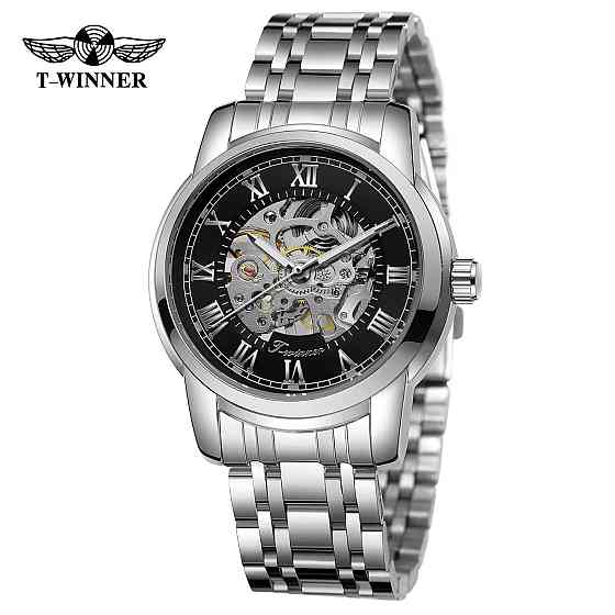 Forsining 8250 Silver-Black Steel Киев