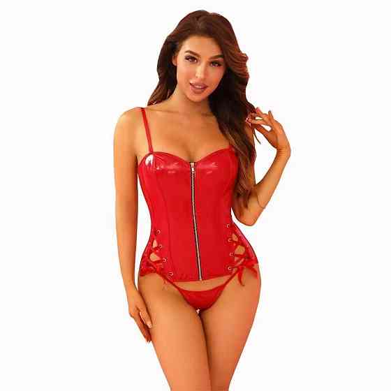 Корсет JSY «Соковита Карен» з мокрим ефектом One Size, корсет, трусики Sex Aura Київ