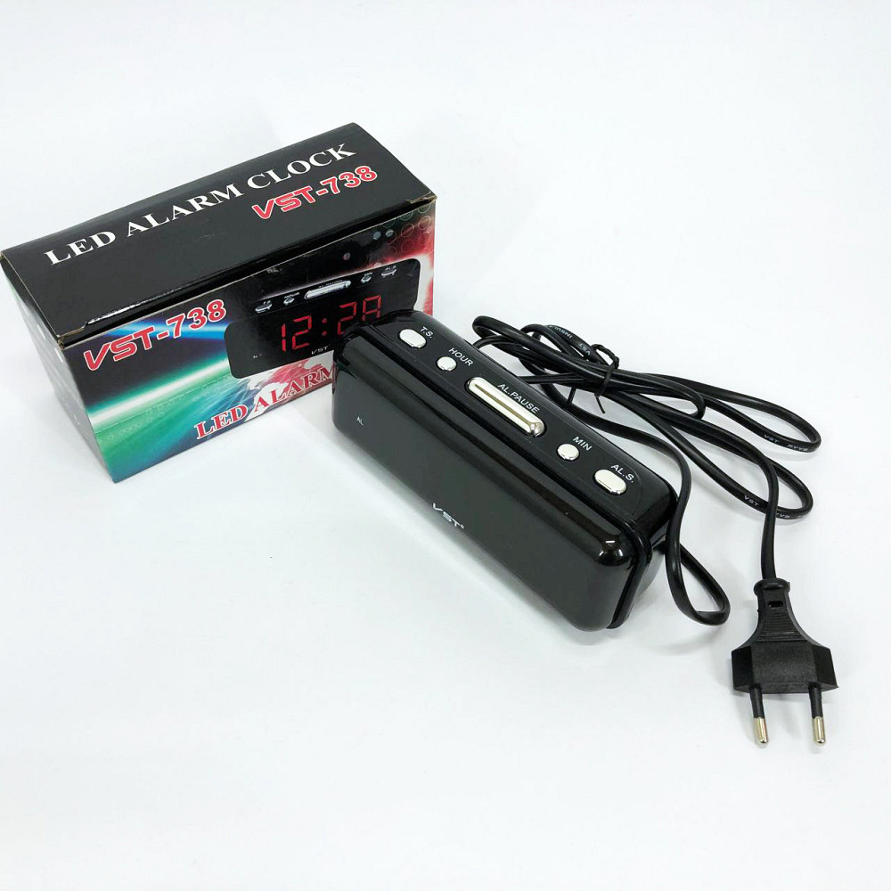 Настольные часы с ярким светодиодным led дисплеем VST-738-4, Настольные цифровые часы OB-591 с подсветкой Киев - изображение 7