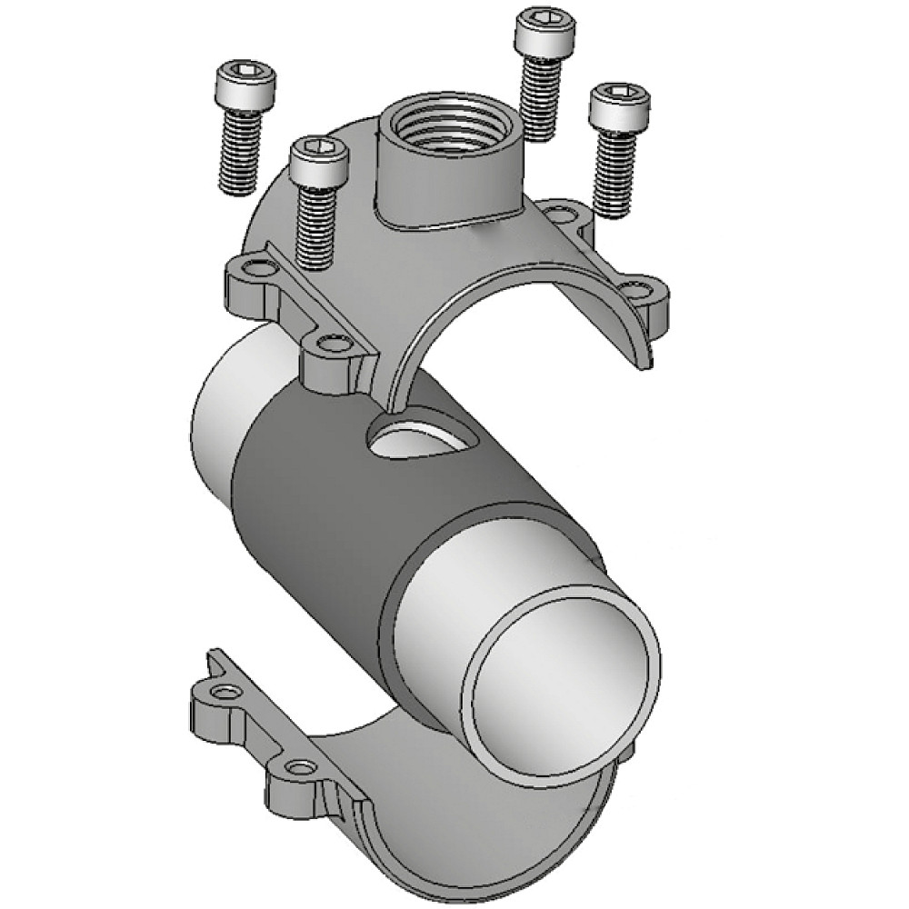 Врізка в трубу з внутрішньою різьбою DN20(26,5-27,3 мм) х 1/2″ OBD AGAflex Тернополь - изображение 2