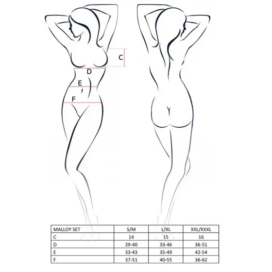 Костюм зайчика Passion MALLOY SET XXL/XXXL, трусики, топік і вушка Львів