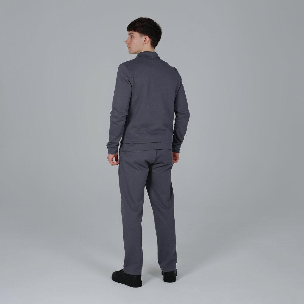 Темно-серый спортивный костюм для мужчин Pobedov Binance. Весна-осень спортивный комплект Киев - изображение 13