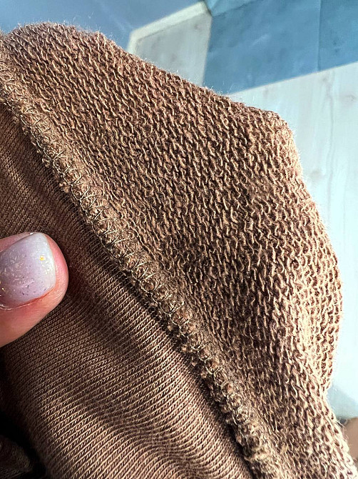 Костюм женский Quzen 485-485 Barbie оверсайз свитшот и брюки палаццо коричневый, коричневый, M Киев - изображение 16