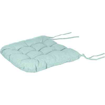 Подушка на стул Ardesto Oliver, 40х40 см, 100% хлопок, нап-ч: 50% холоф, 50% пп, бирюза (ART02OT) Винница