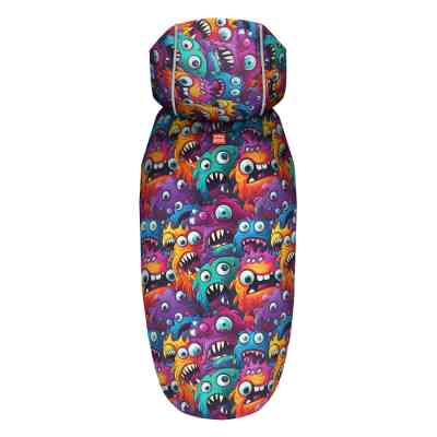 Дождевик для животных WAUDOG Clothes Накидка с капюшоном Зубастые монстры XL (359-4048) Винница