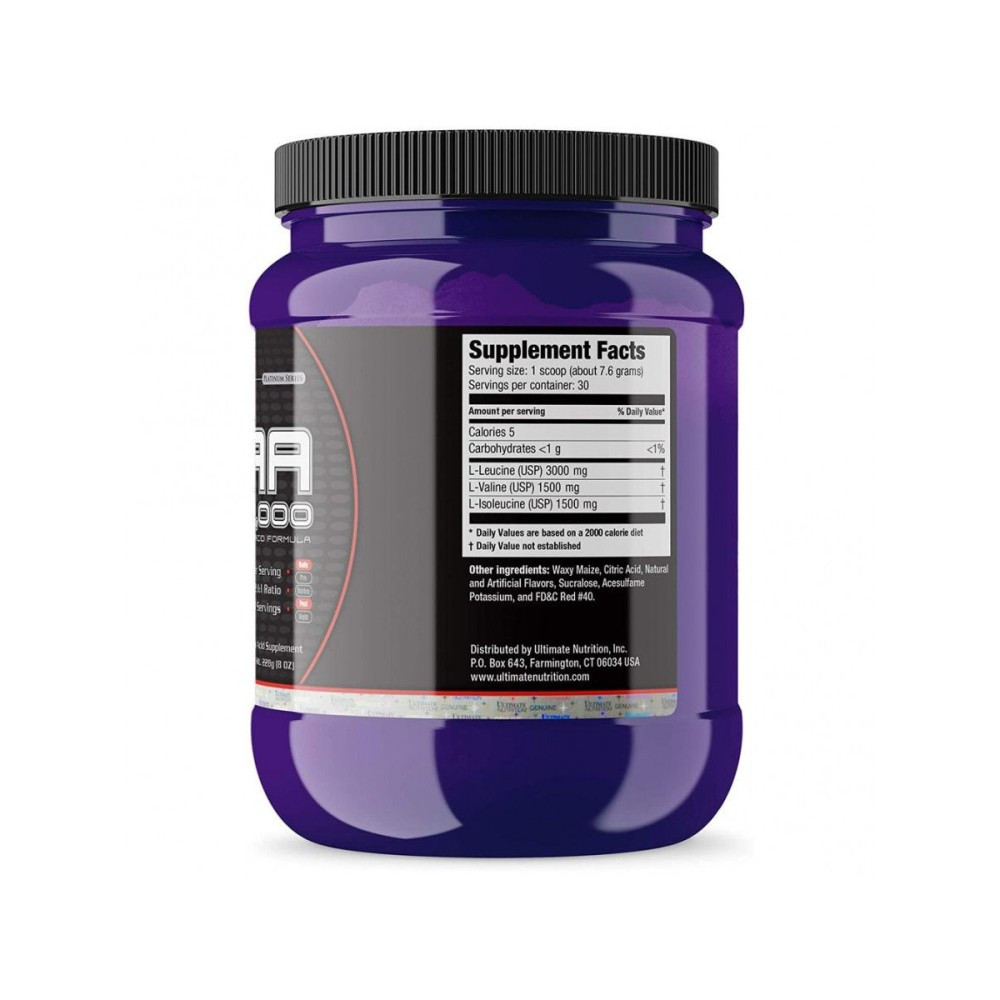 Амінокислоти Ultimate nutrition BCAA 12,000 228 г, Lemon Lime Луцьк - фото 2