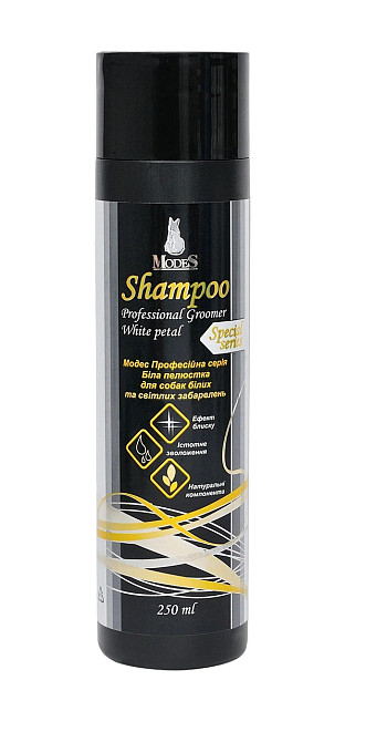 Шампунь Модес Modes Shampoo Groomer Біла пелюстка для собак з білим або світлим забарвленням 250 мл Вінниця - фото 2