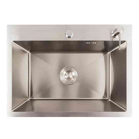 Кухонний комплект: Мийка Valeso Handmade (58x43 см) + Змішувач KN36 Коломыя