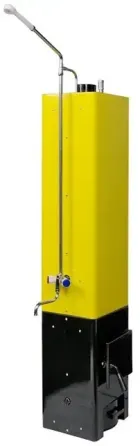 Твердопаливний бойлер Данко КВЦ-90 90 л (водогрійна колонка на дровах і вугіллі, водонагрівач для дачі) Тернопіль