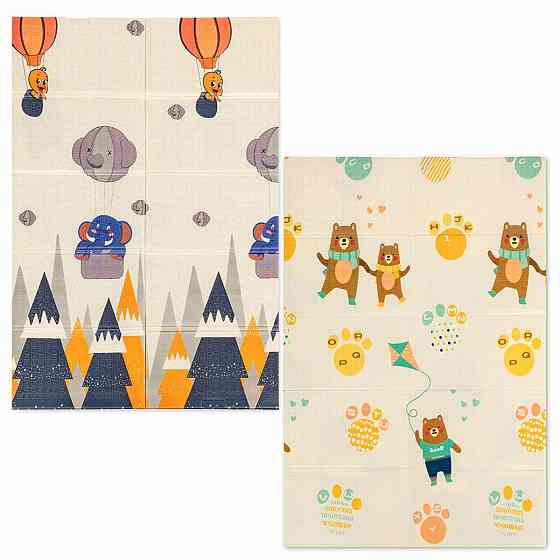 Коврик детский 117см х 177 х 8мм Воздушные шарики-Мишки (301) SW-00003031 Днепр