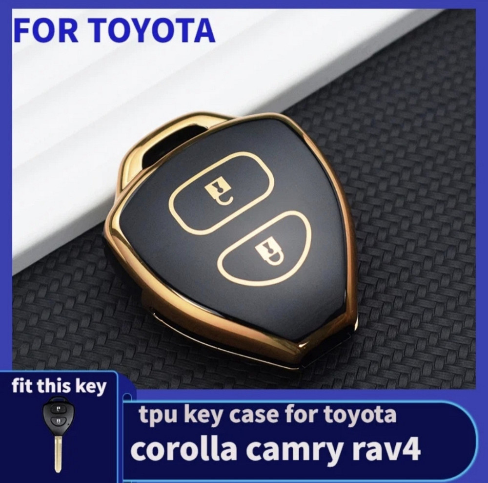 Захисний чохол для автомобільного ключа Toyota Чорний Смела - изображение 1