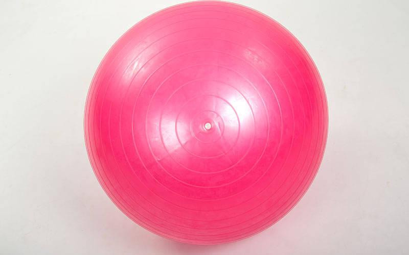 Мяч для фитнеса (фитбол) глянец 85см Zelart FI-1982-85 Вишнёвое - изображение 9