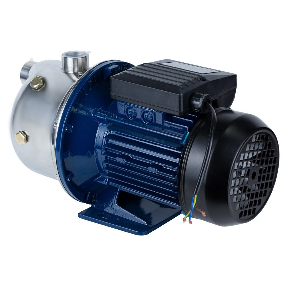 Насос відцентровий самовсмоктуючий 1.1кВт Hmax 48м Qmax 60л/хв нерж WETRON JETS100 (775054) Рівне - фото 3