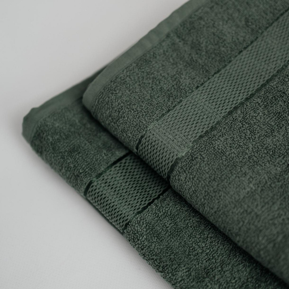 Набір Махрових рушників , Махра,Зелений, 50/90 та 70/140, Київ - фото 3