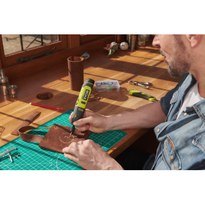 Гравер Ryobi акумуляторний RRT4-120GA15 4В, 1х2Ah, 15 аксесуарів, 0.23кг (5133005634) Вінниця - фото 2