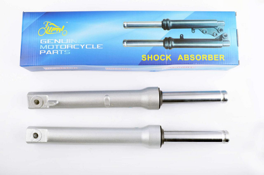 Пір'я вилки скутер Хонда Діо (барабанне гальмо) (срібло) Мукачево - фото 1