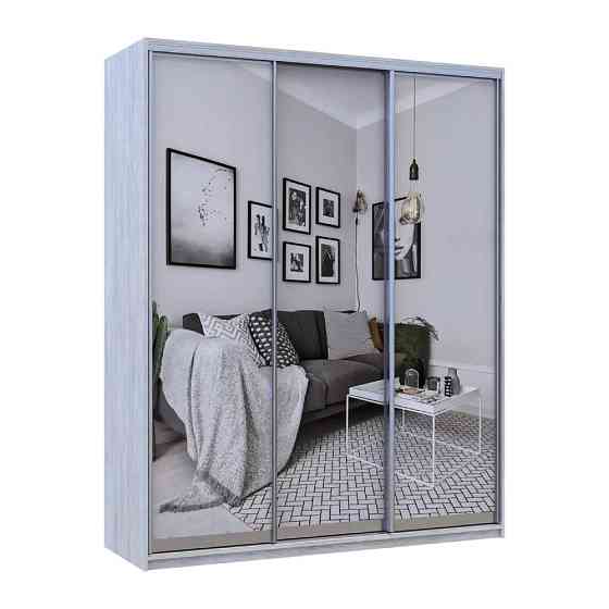 Шкаф купе Doros Сити Лайт Сосна Натти 3 Зеркала 180х60х225 (DRS-011970) Днепр