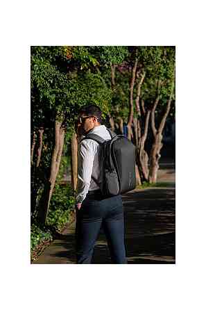 Рюкзак міський Bobby Bizz Business 18 л-25 л для ноутбука 16 дюймів із захистом від крадіжок і порізів (Сірий) Вінниця