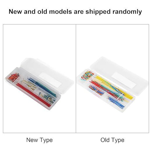 Набір джамперів 140 шт для макетних плат — різнокольорові дроти 2.5–125 мм для прототипування та навчання Київ - фото 2