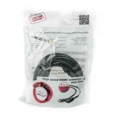 Кабель мультимедійний HDMI M to HDMI F 4.5m Cablexpert (CC-HDMI4X-15) Вінниця