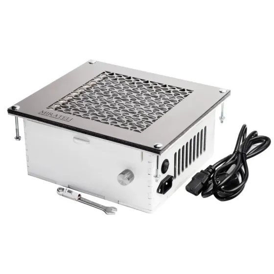 Вытяжка врезная для маникюра SV 700 с Нера фильтром профессиональная (решетка пластик белый) Киев