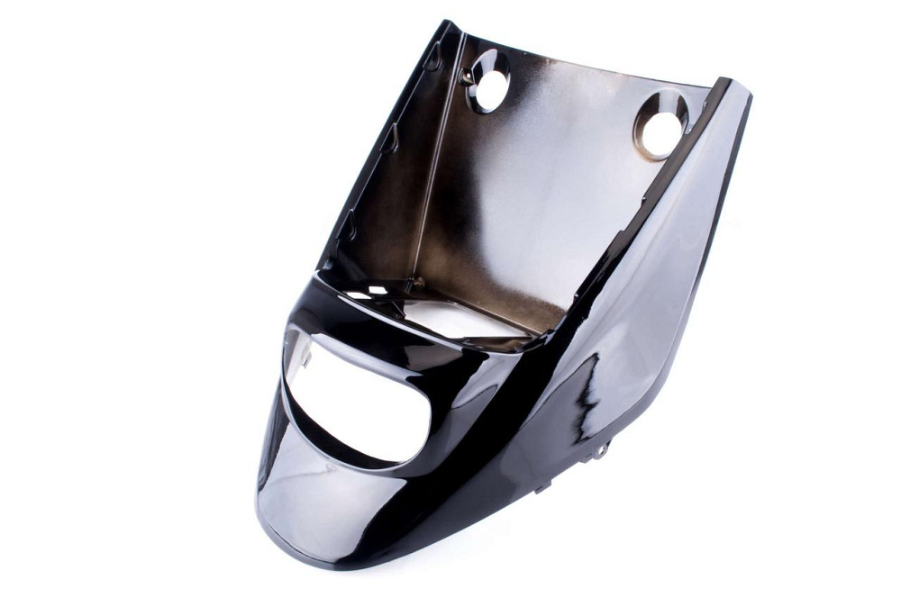 Пластик скутер Ямаха Йог POSHE передний (клюв) (черный) Мукачево - изображение 1