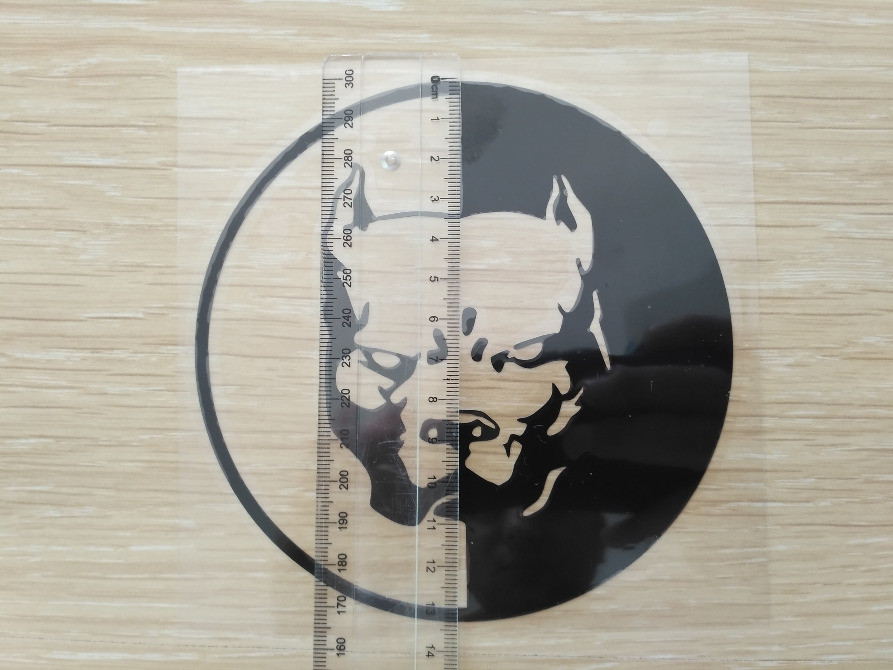 Наклейка на авто Питбуль Большая Чёрная Киев - изображение 4