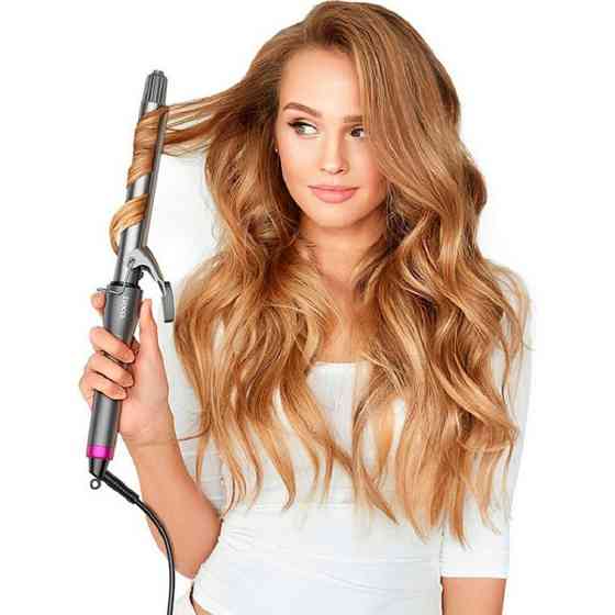 Плойка HOCO HP43 Electric manual curling iron with digital display(EU) Gray Киев