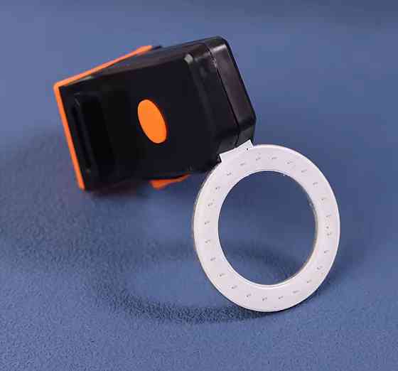 Велосипедный светодиодный задний led фонарь от USB 4 см черный Киев