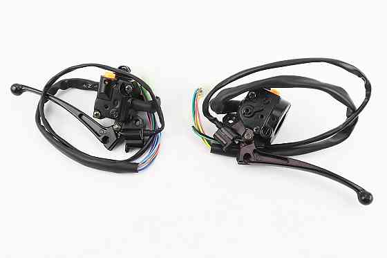 Блок кнопок на кермі лівий, правий к-кт із важелями (проводи з "фішками", під дзеркала М8) ALPHA Киев