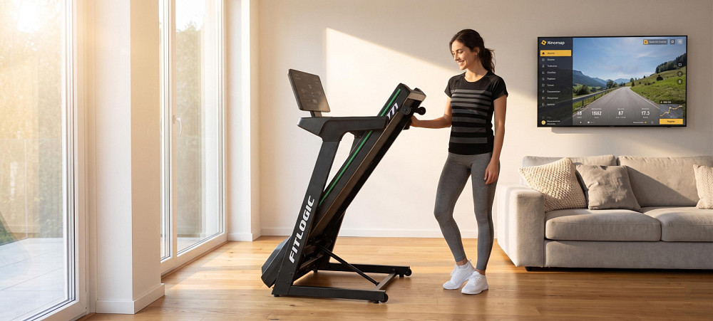 Бігова доріжка FitLogic T771 Київ - фото 8