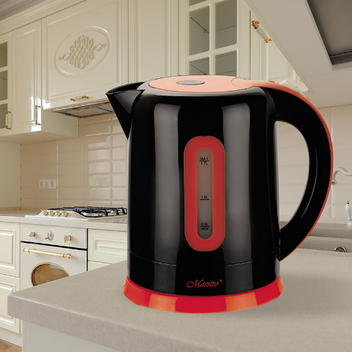 Електрочайник 1,7л 2000W (диск) чорний MR-040-BLACK Maestro Житомир
