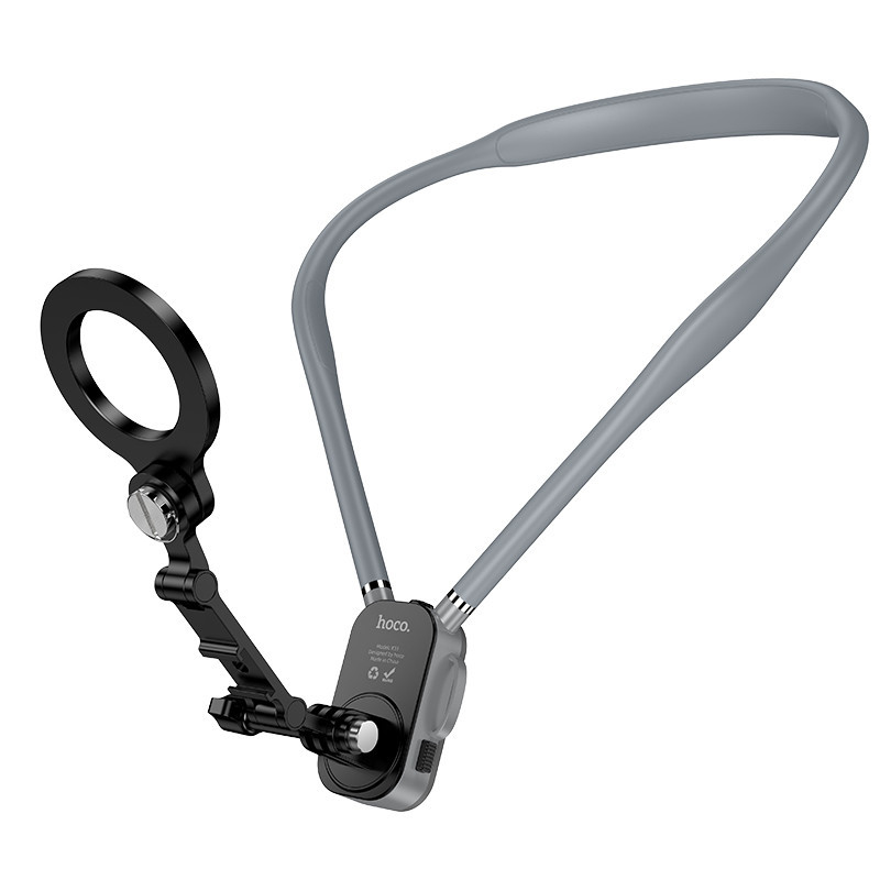 Кріплення для телефона на шию HOCO K31 Campo magnetic neck-hanging holder Black Gray Одеса - фото 1