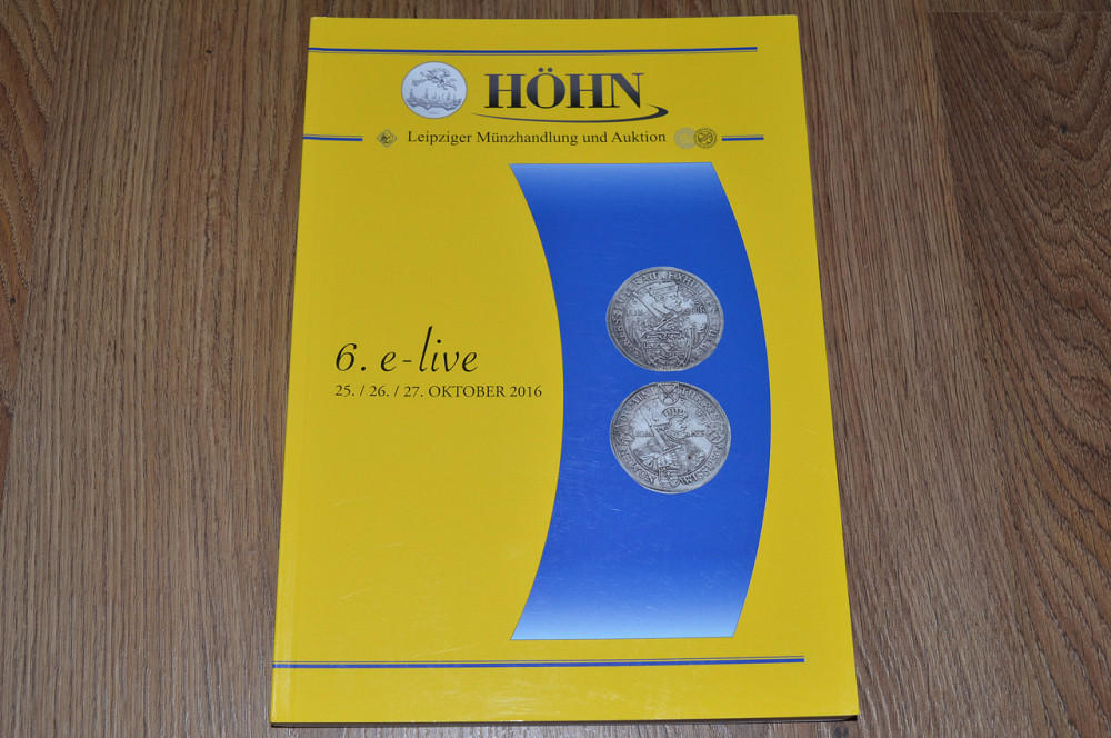 Каталог Аукционный Hohn---октябрь 2016--монеты мира. Аукцион 6 Полтава - изображение 1