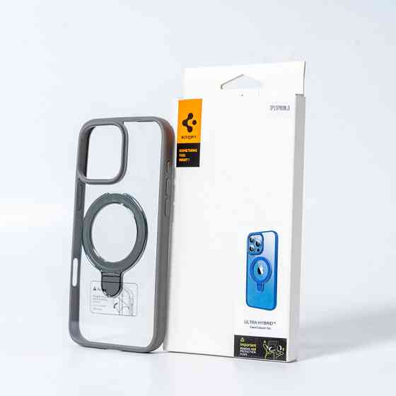 Чохол для смартфона Spigen AAA Magnetic Ring for Apple iPhone 15 Pro Grey Київ