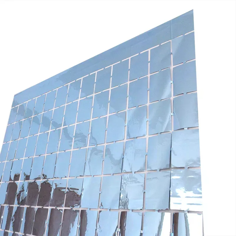 Шторка для фотозоны кубиками 2 м на 1 м голубой Киев - изображение 4