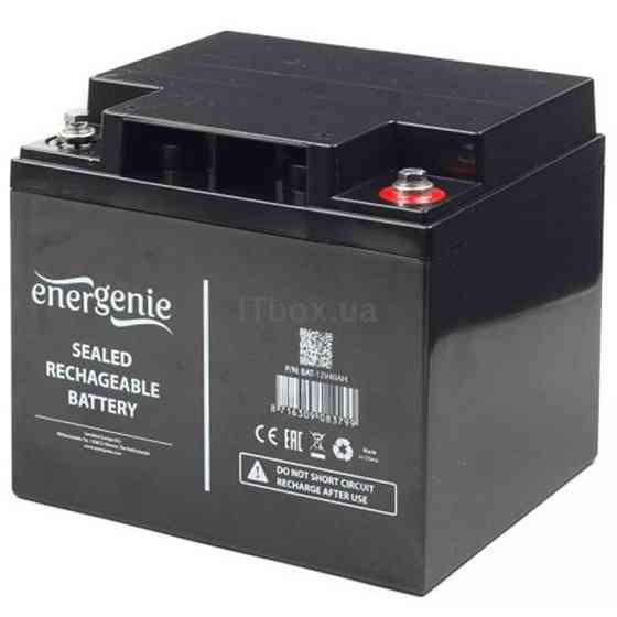 Акумуляторна батарея EnerGenie 12 V 40 AH (BAT-12V40AH) AGM ( 17884 ) Харків