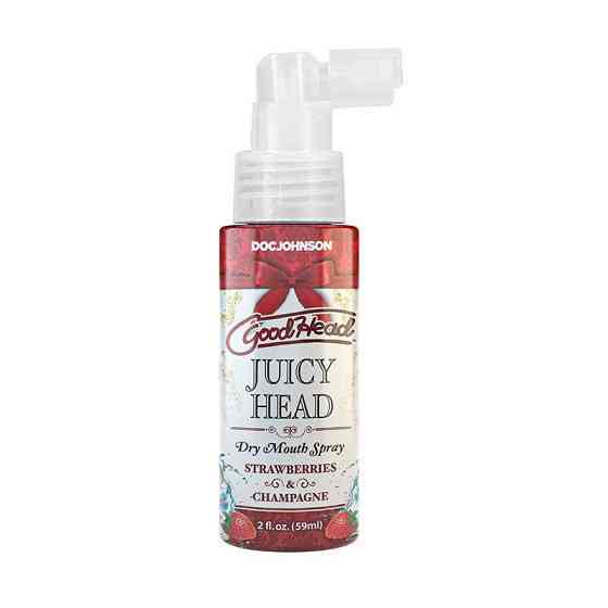 Увлажняющий оральный спрей Doc Johnson GoodHead - Juicy Head - Strawberries and Champagne 59мл Sex Aura Киев