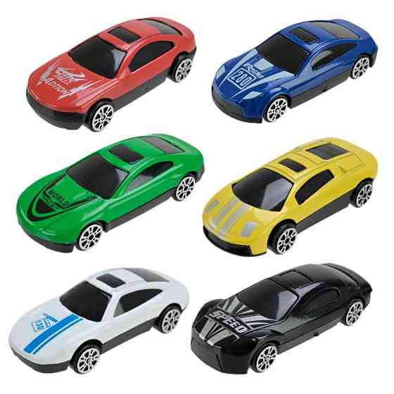 Дитячий трейлер з машинками PS006-1, 6 машинок Вінниця