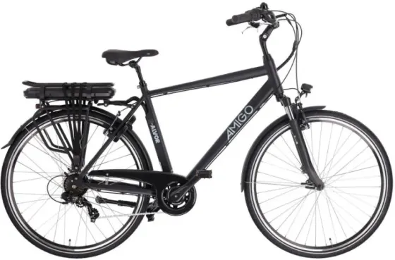 Велосипед Amigo E-Alvor D2 Inch 53Cm Men 7Sp Rim Brakes Matte Black 28 Киев
