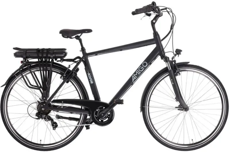 Велосипед Amigo E-Alvor D2 Inch 53Cm Men 7Sp Rim Brakes Matte Black 28 Киев - изображение 1